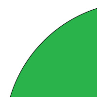Zoomed in Vector Circle