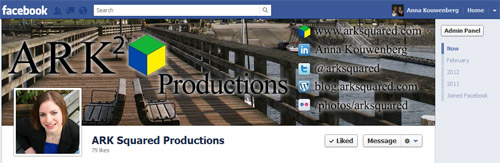 Facebook page prepared for Timeline