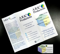 ARK Squared Brochure & Business Card
